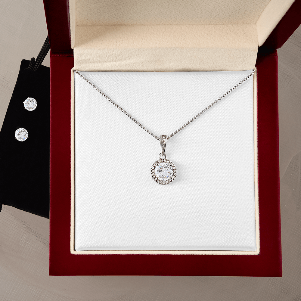 Eternal Hope necklace and Earrings Set
