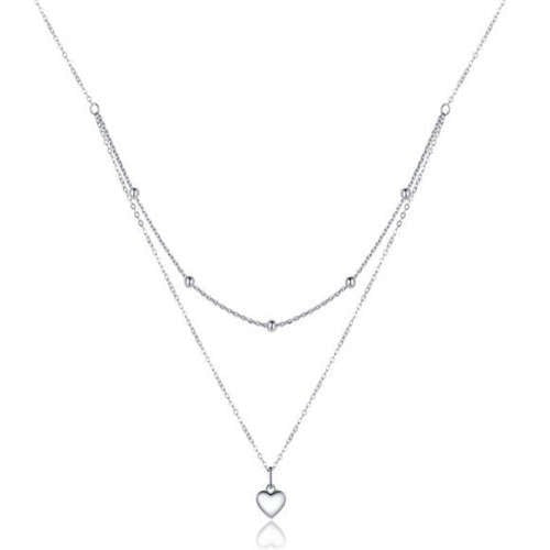 Dual Layers Heart Pendant