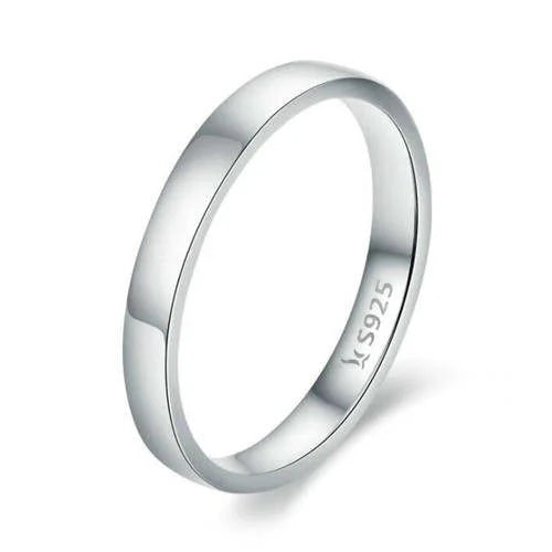 Classic Minimalist Silver Ring