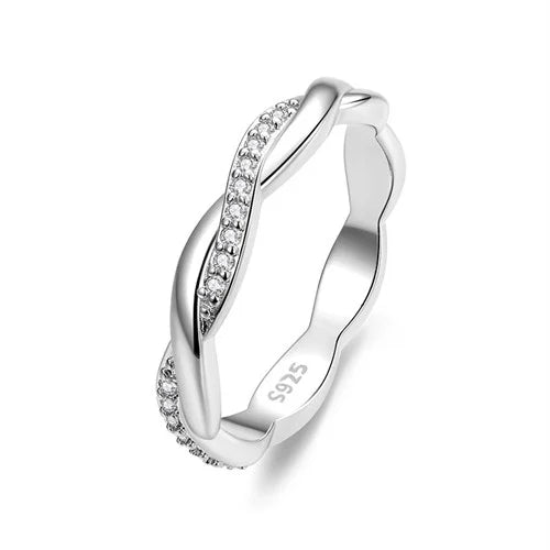 Simple Cord Ring – 925 Sterling Silver